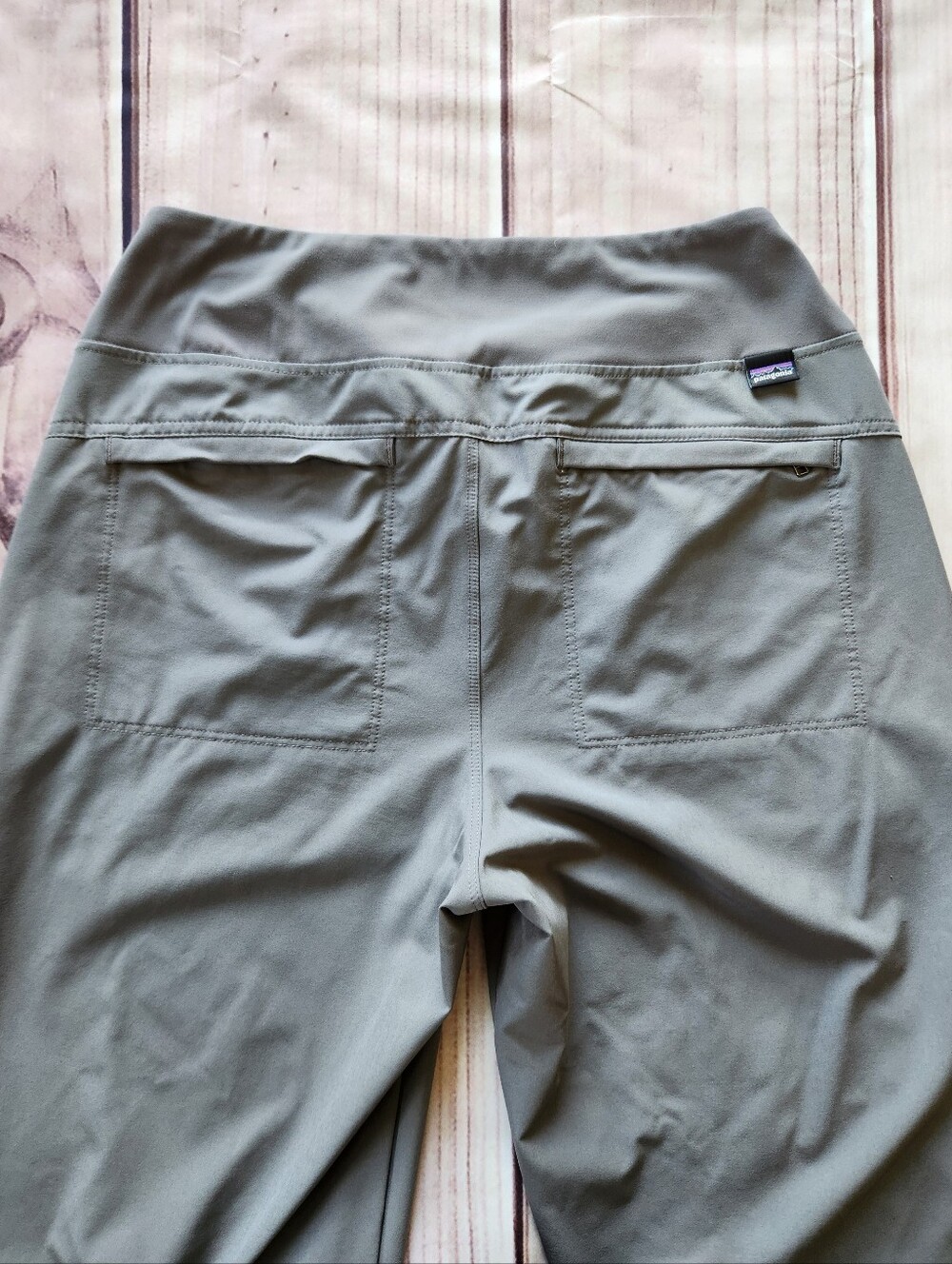 Patagonia "Happy Hike Studio Pant" Jogger Grey #21218 | Women's Size M - Picture 7 of 12